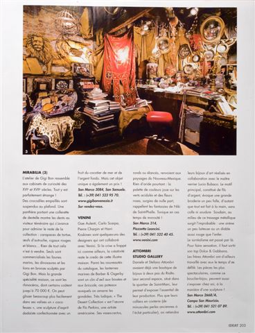 IDEAT (french interior magazine ) febbraio 2010